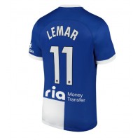 Camisa de time de futebol Atletico Madrid Thomas Lemar #11 Replicas 2º Equipamento 2023-24 Manga Curta